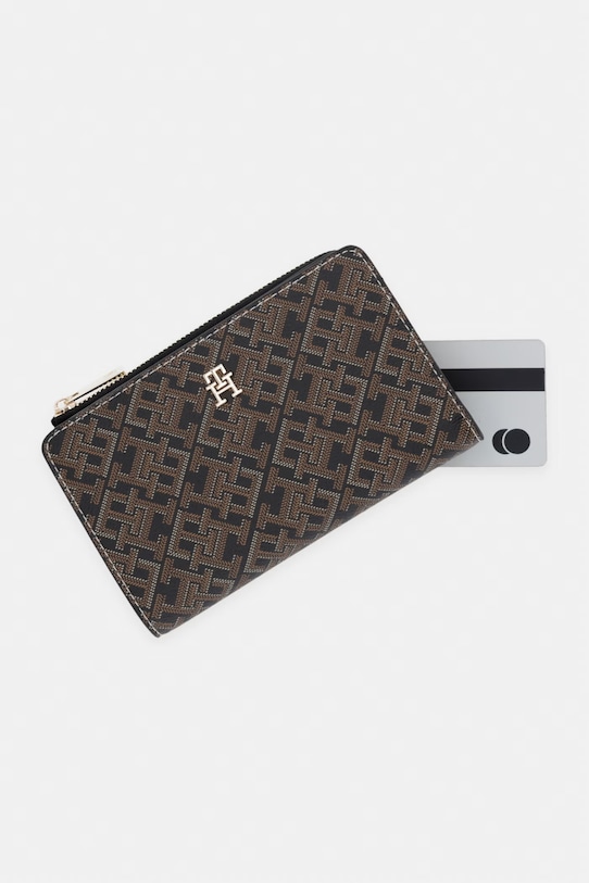 Tommy Hilfiger portfel damski czarny AW0AW18594