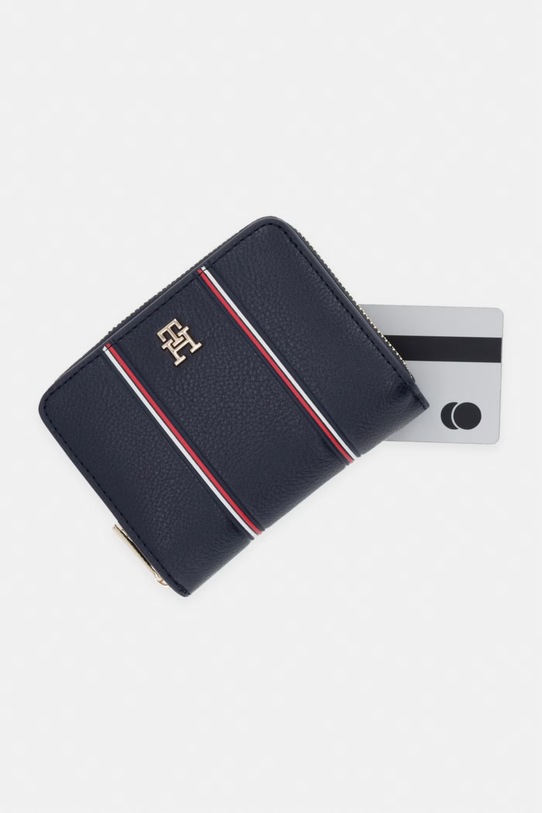 Tommy Hilfiger dámska peňaženka tmavomodrá AW0AW18653