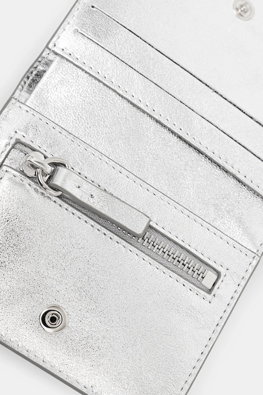 Akcesoria MM6 Maison Margiela portfel skórzany SA5UI0015.P8874.T9002 szary