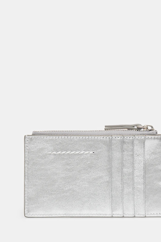 MM6 Maison Margiela portfel skórzany SA6UI0031.P8874.T9002 szary SS26