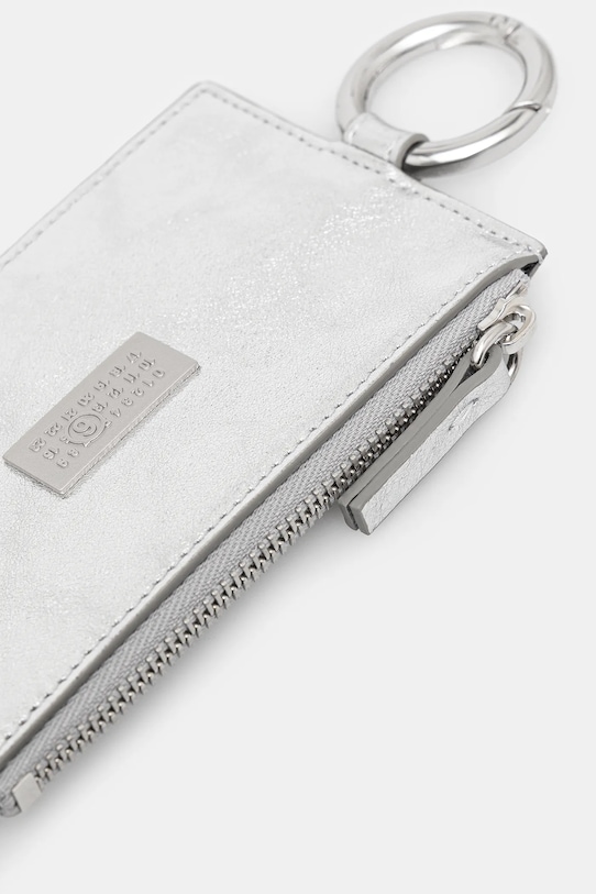 Akcesoria MM6 Maison Margiela portfel skórzany SA6UI0031.P8874.T9002 szary