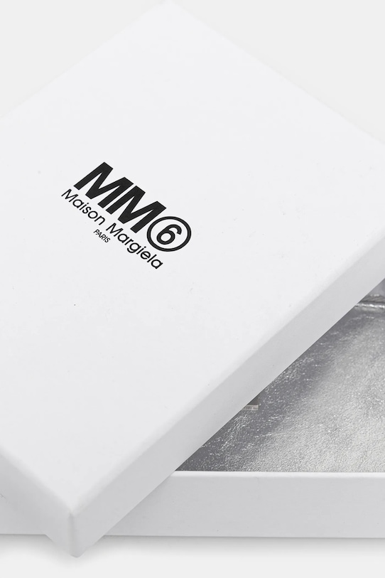 MM6 Maison Margiela portfel skórzany szary SA6UI0031.P8874.T9002