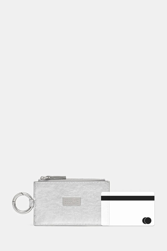 MM6 Maison Margiela portfel skórzany SA6UI0031.P8874.T9002 szary