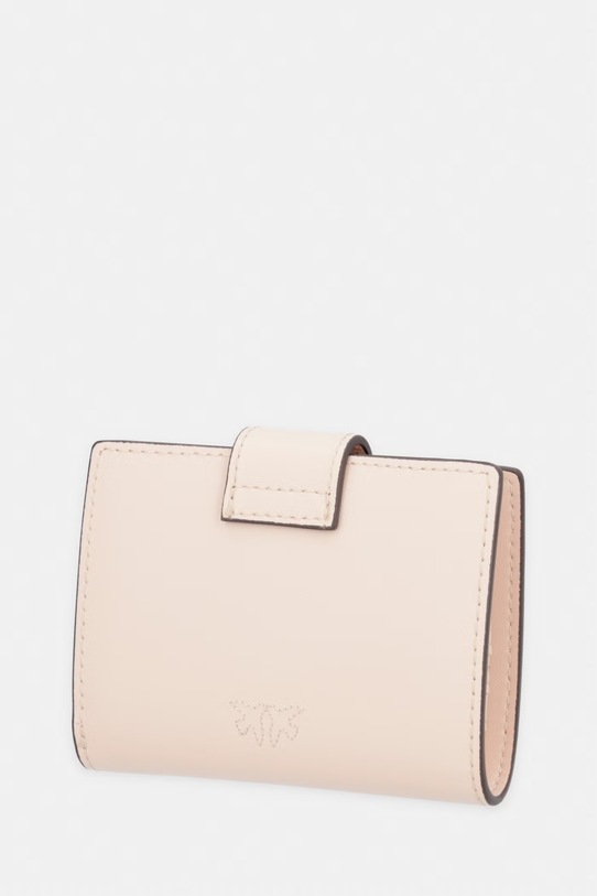 Pinko portfel damski skórzany 102840.A0F1 różowy SS26