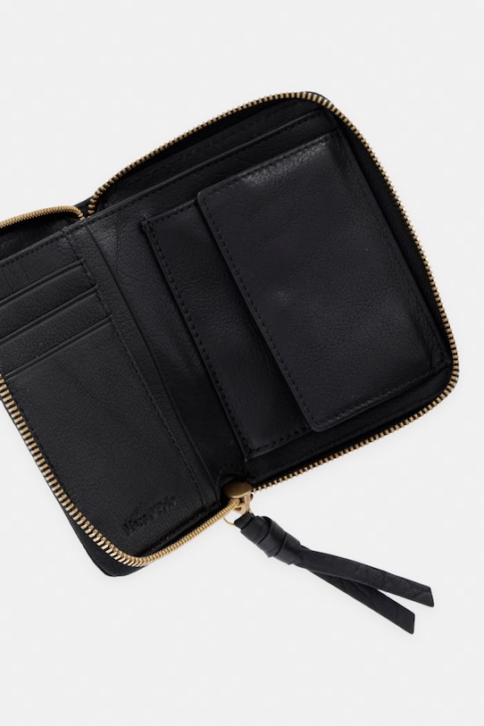 Akcesoria Marc O'Polo portfel damski skórzany 5000010932 czarny