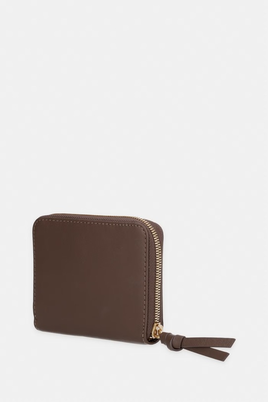 Marc O'Polo portfel damski skórzany 5000010937 brązowy SS26