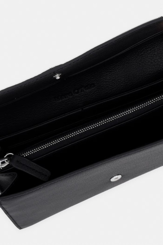Akcesoria Marc O'Polo portfel damski skórzany 5000010944 czarny