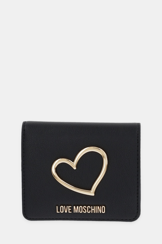 Love Moschino portfel drobny wzór czarny JC5506PP1OLQ0000