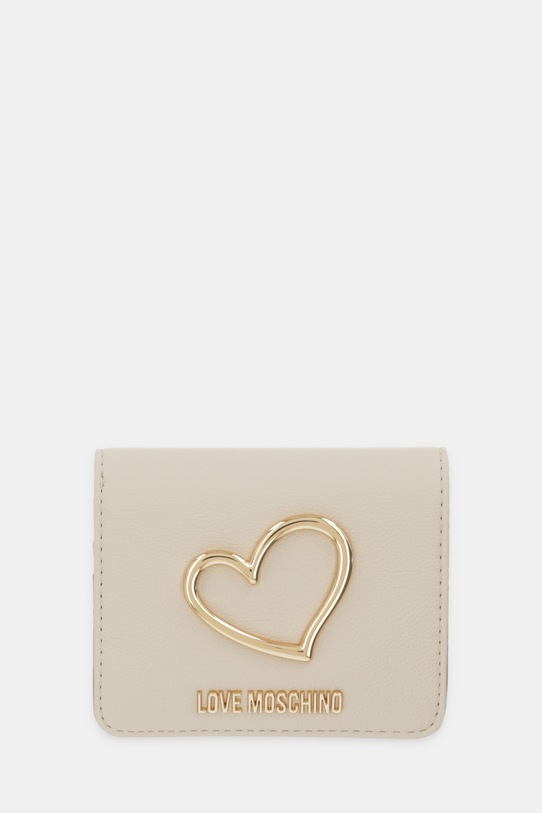 Love Moschino portfel syntetyczny beżowy JC5506PP1OLQ0110
