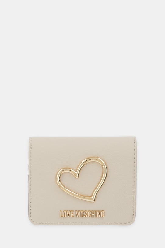 Love Moschino portfel syntetyczny beżowy JC5506PP1OLQ0110