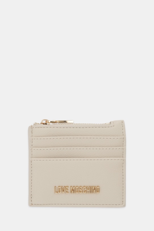 Love Moschino portfel syntetyczny beżowy JC5509PP1OLQ0110