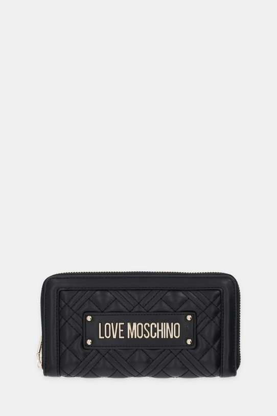 Love Moschino portfel drobny wzór czarny JC5600PP1OLA0000