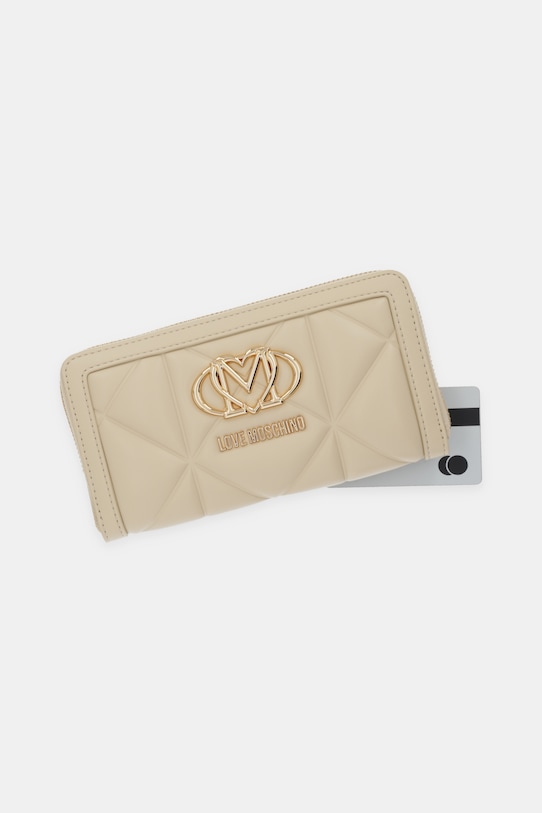 Love Moschino portfel beżowy JC5644PP1OLC0129