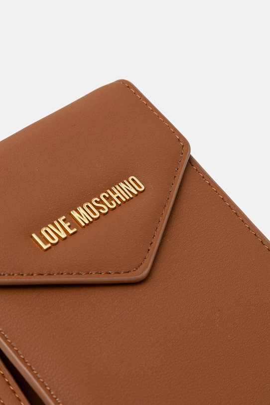 Θηκη κινητού Love Moschino καφέ JC5687PP1OKD0200
