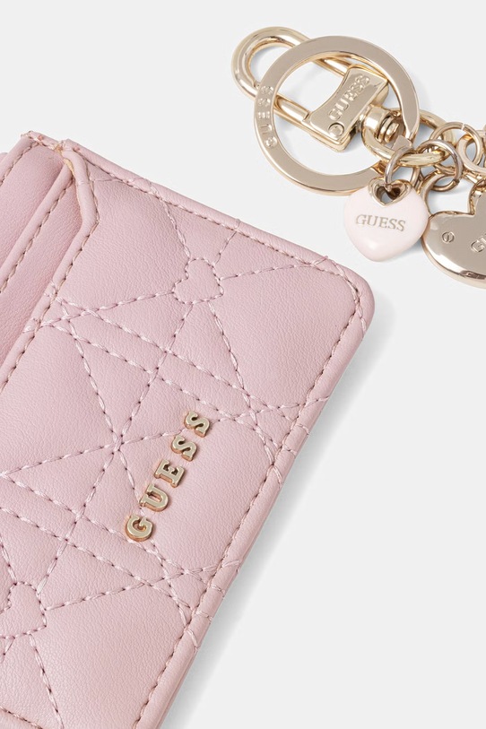 Peňaženka a kľúčenka Guess GFBOXW.P6202 ružová SS26