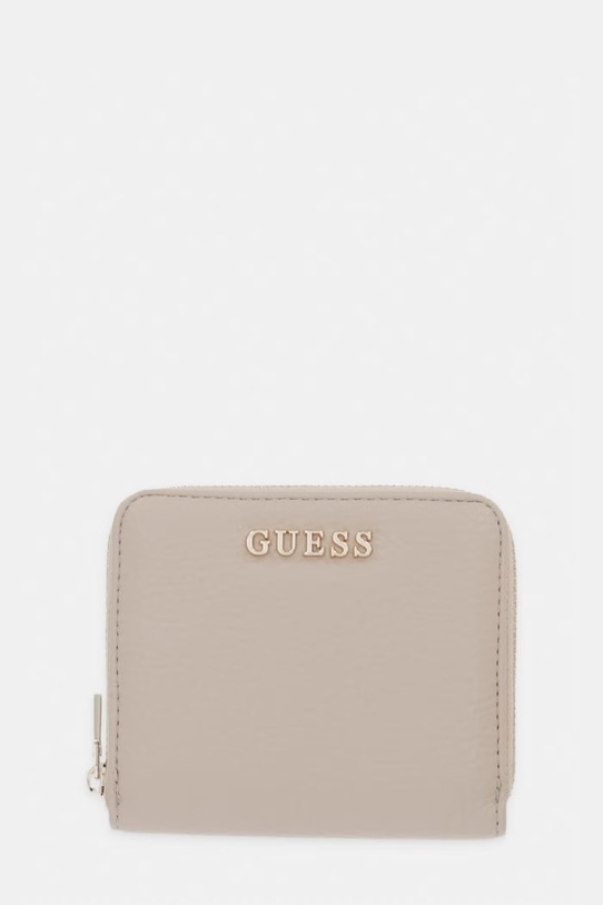 Guess портфейл дамски от имитация на кожа JESSA бежов SWBG83.62137