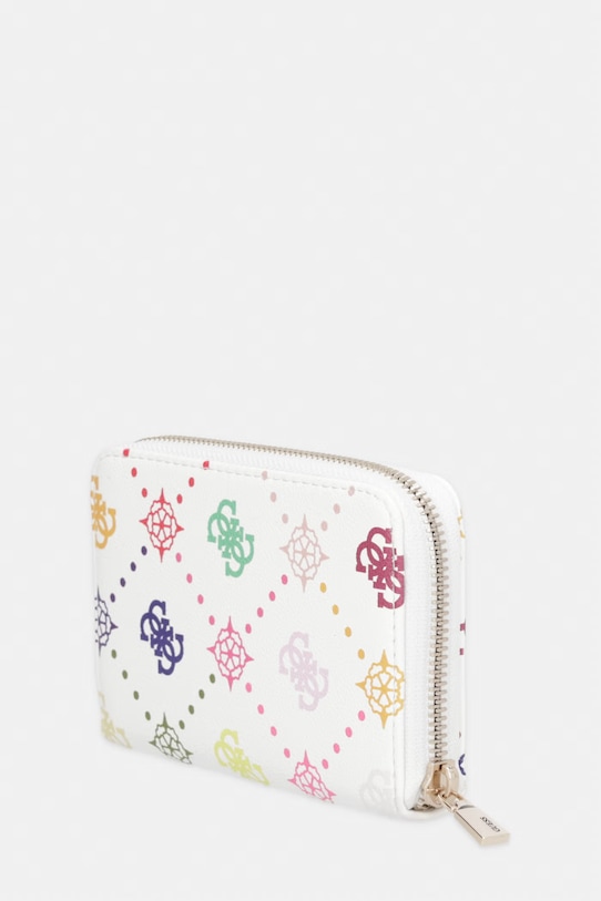 Guess portfel damski z imitacji skóry EMELIE SWGM99.28140 biały SS26