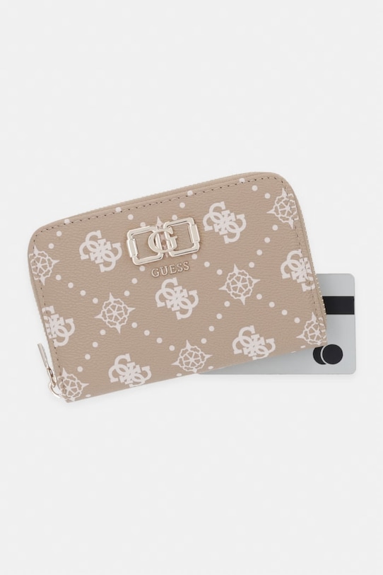 Guess denarnica ženska iz umetnega usnja EMELIE bež SWGP99.28140