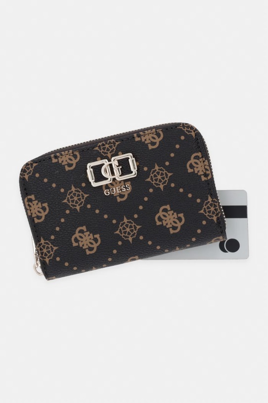 Guess denarnica ženska iz umetnega usnja EMELIE rjava SWGP99.28140