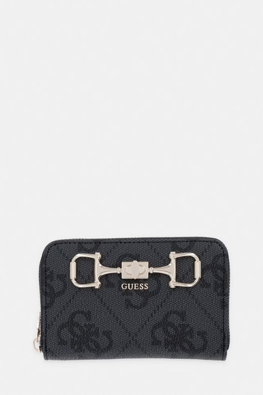 Guess portfel damski z imitacji skóry JANIE szary SWOS99.24140