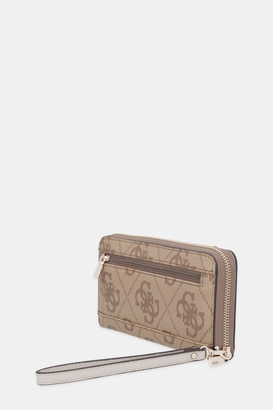 Guess Дамски портфейл от имитация на кожа JANIE SWOS99.24146 бежов SS26