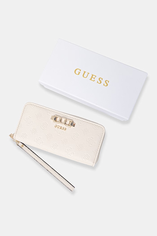 Guess portfel damski ANISE beżowy SWPD99.16146