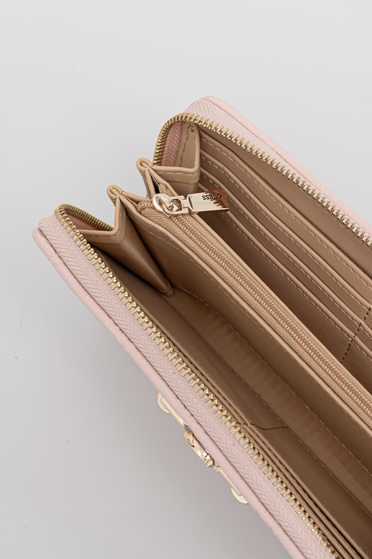 Akcesoria Guess portfel damski ANISE SWPD99.16146 różowy