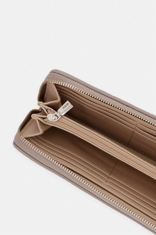 Akcesoria Guess portfel damski ANISE SWPD99.16146 beżowy