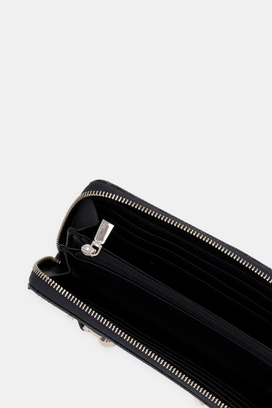 Doplnky Guess dámska peňaženka z imitácie kože LEONA SWSG99.17146 sivá