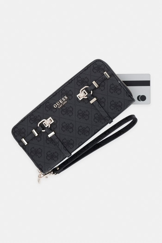 Guess dámska peňaženka z imitácie kože LEONA sivá SWSG99.17146
