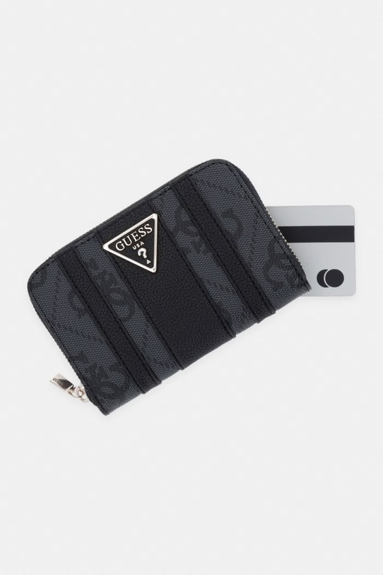 Guess portfel damski z imitacji skóry LAUREL szary SWSS74.59140
