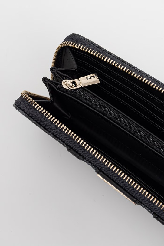 Doplnky Guess dámska peňaženka z imitácie kože LAUREL SWSS74.59146 sivá