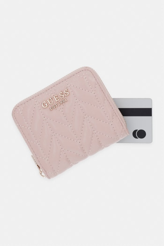 Guess novčanik za žene od imitacije kože CHERYL roza SWTQ97.20137