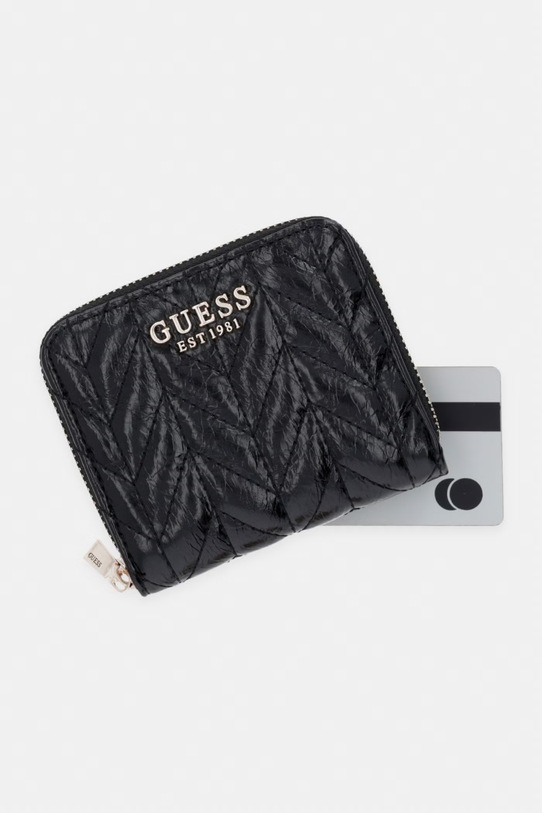 Guess peňaženka dámska z imitácie kože CHERYL čierna SWTQ97.20137