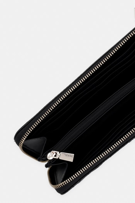 Akcesoria Guess portfel damski z imitacji skóry CHERYL SWTQ97.20146 czarny