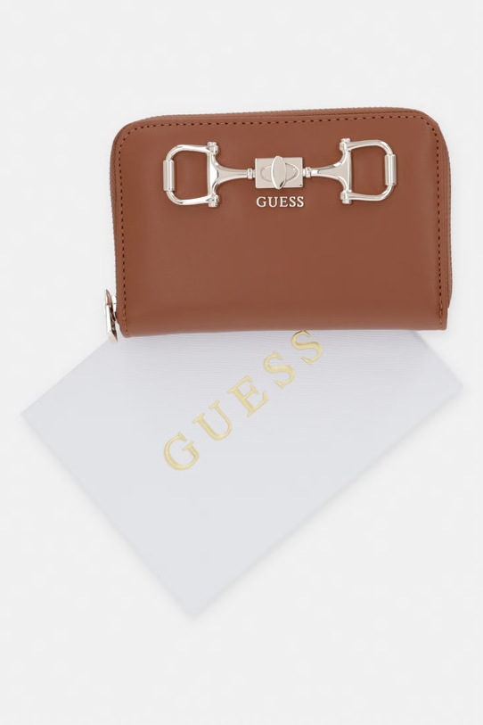 Guess dámska peňaženka z imitácie kože JANIE SWVG99.10140 hnedá