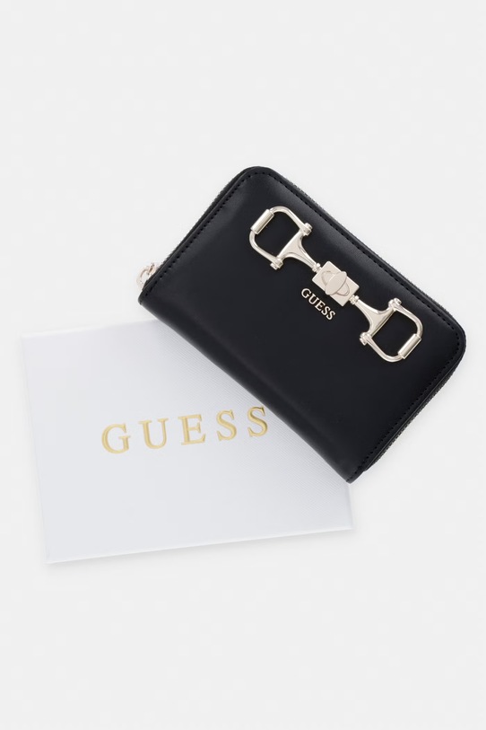 Guess peňaženka dámska z imitácie kože JANIE SWVG99.10140 čierna