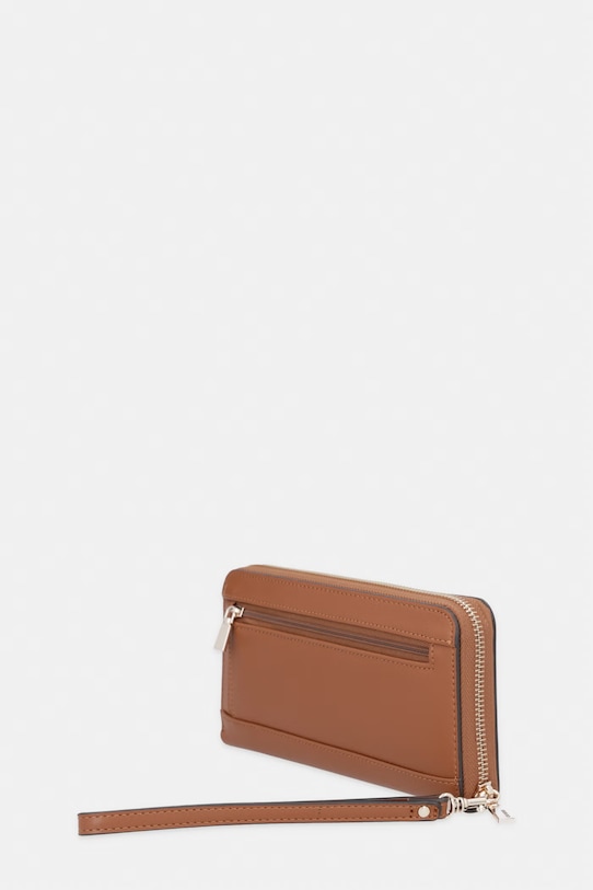 Guess портфейл дамски от имитация на кожа JANIE SWVG99.10146 кафяв SS26