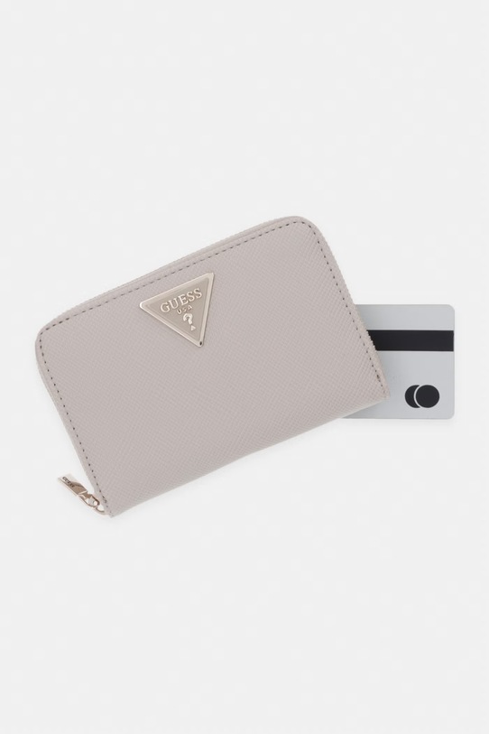 Guess peňaženka dámska z imitácie kože LAUREL béžová SWZG74.59140