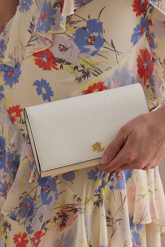 Lauren Ralph Lauren portfel damski skórzany 432P13473