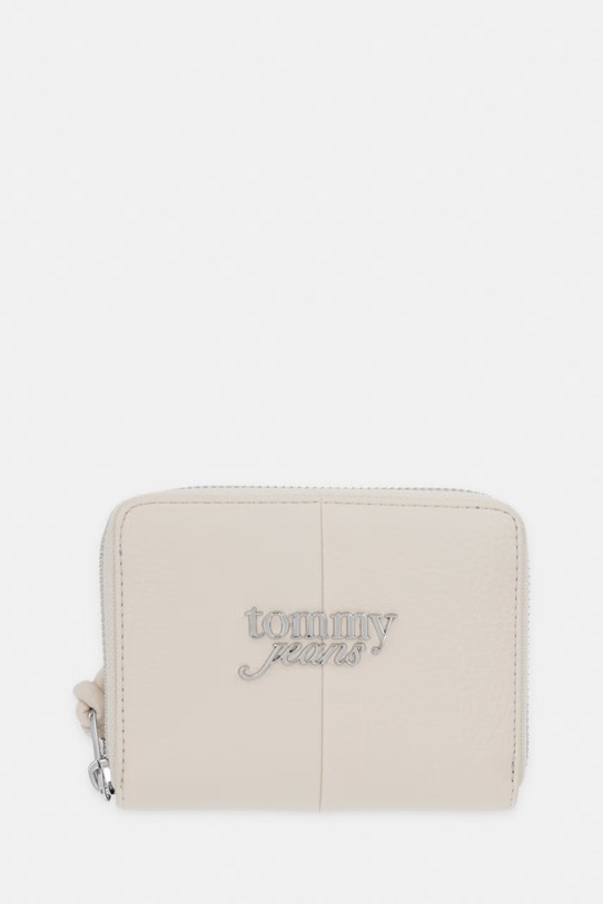 Tommy Jeans portfel damski beżowy AW0AW18446