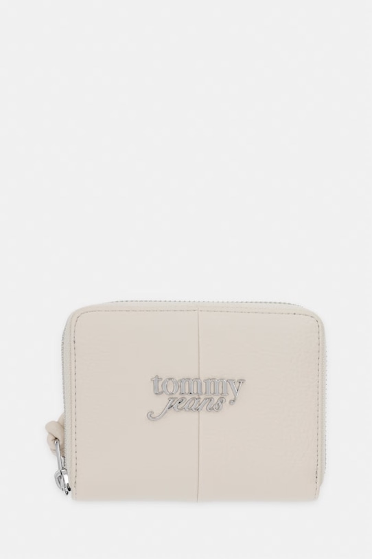 Tommy Jeans portfel damski beżowy AW0AW18446