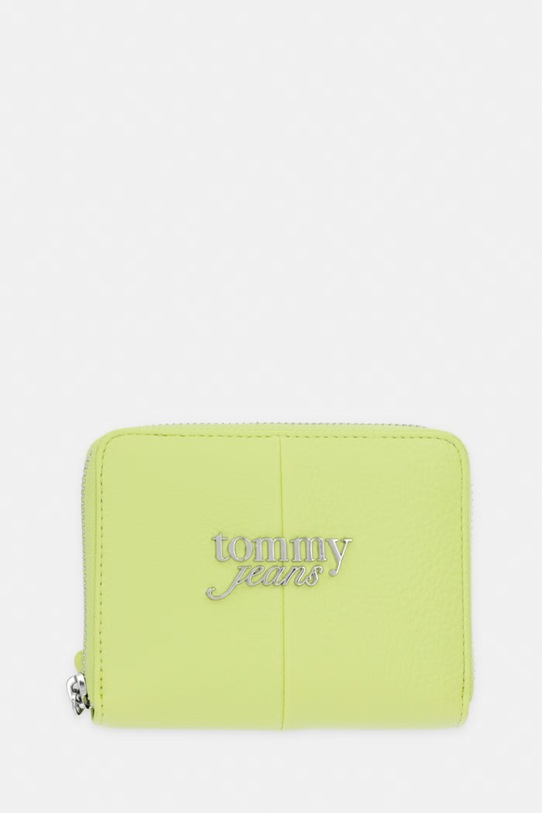 Tommy Jeans portfel damski zielony AW0AW18446