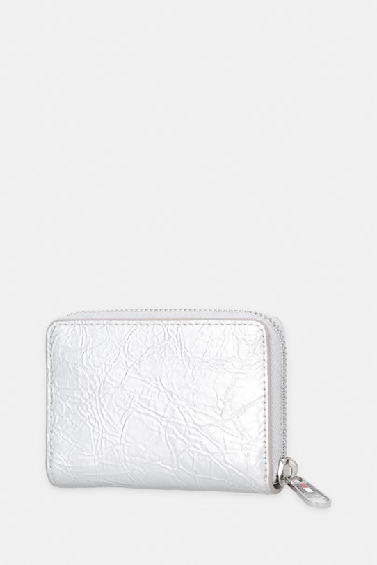 Tommy Jeans portfel damski AW0AW18664 srebrny SS26