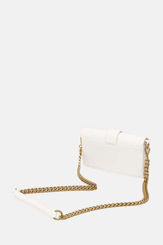 Akcesoria Just Cavalli kopertówka damska z imitacji skóry 80RA5PA2.ZSA89 beżowy