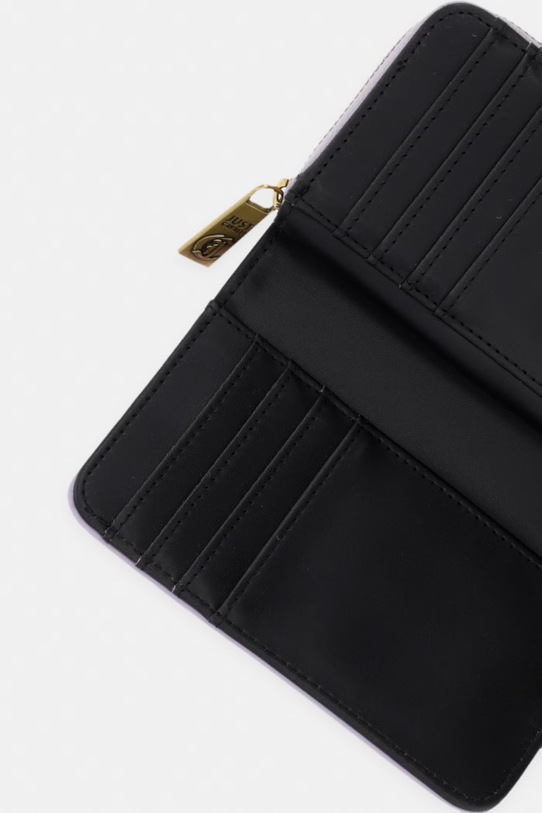 Akcesoria Just Cavalli portfel damski z imitacji skóry 80RA5PA4.ZSA89 fioletowy