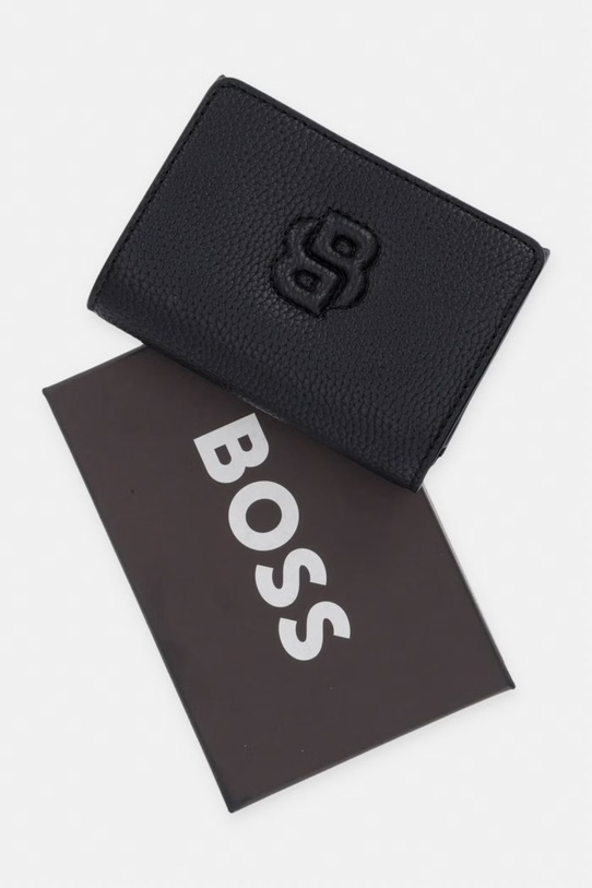 BOSS peňaženka dámska Anett SM Flap Wallet 50563409 čierna