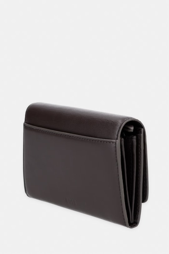 BOSS portofel de femei din piele NUMAH SM Continental 50564194 maro SS26