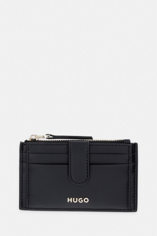 HUGO peňaženka dámska Syndra_Card Holder čierna 50563032
