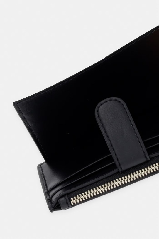 Akcesoria HUGO portfel damski Syndra_Card Holder 50563032 czarny